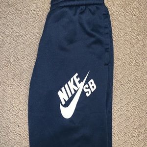Nike SB navy blue sweats